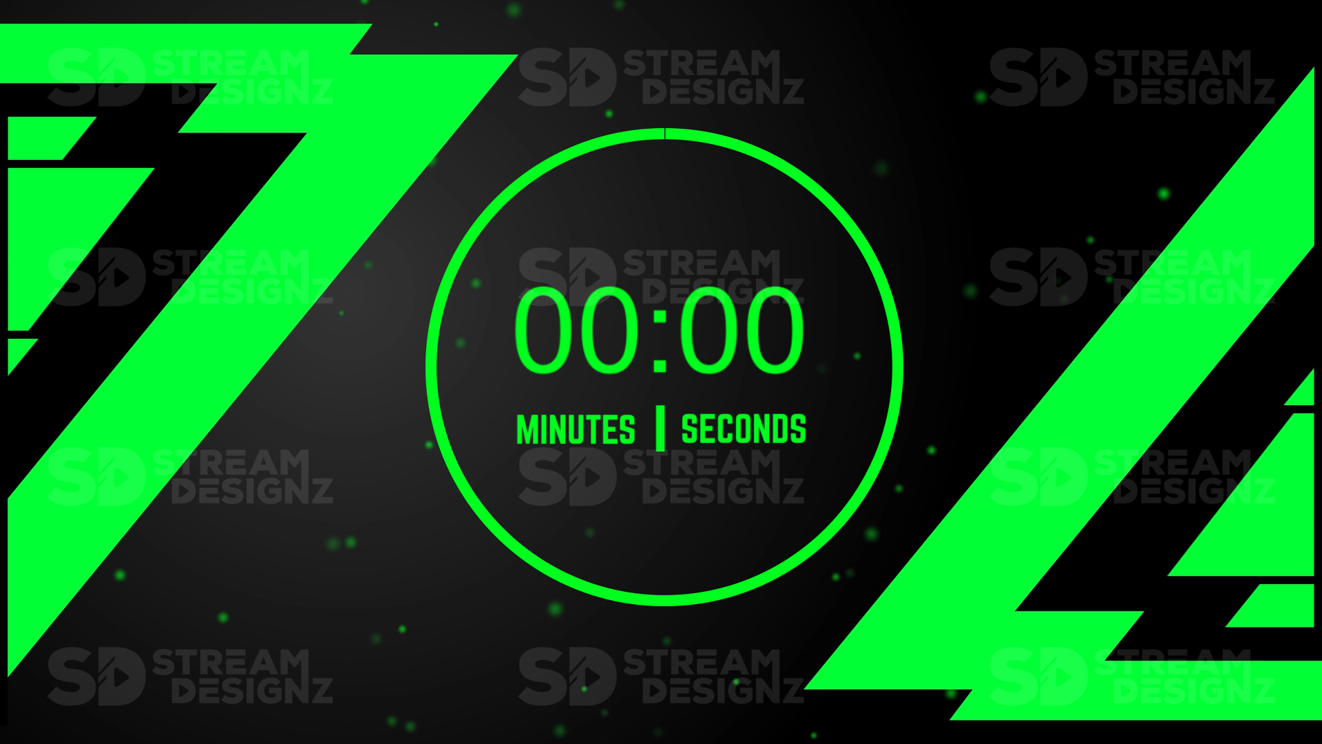 10 Minutes Timer / Overlay - Green Screen