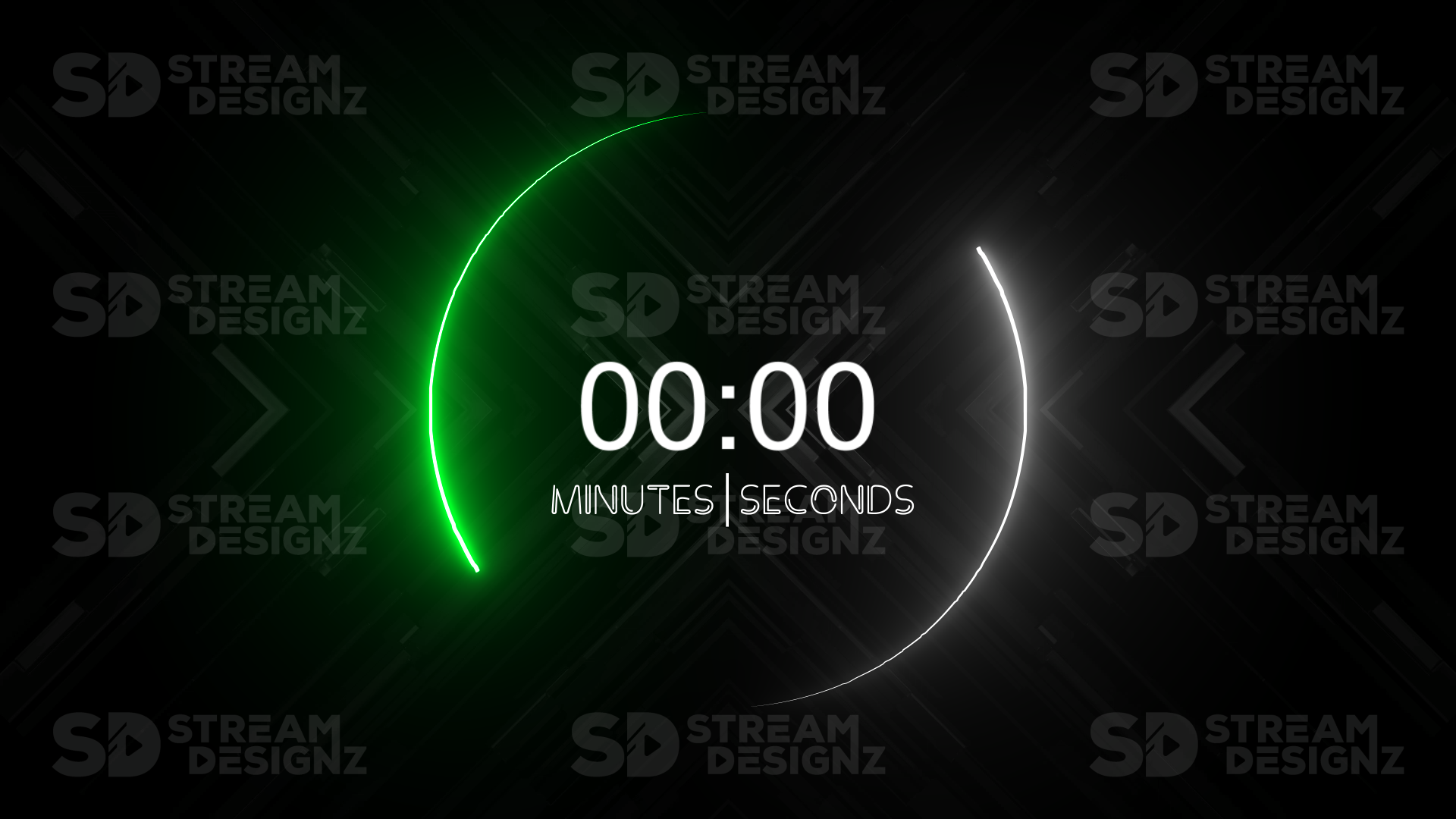 5 minute count up timer vortex thumbnail stream designz