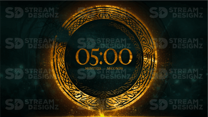 5 minute countdown timer thumbnail eldenlord stream designz