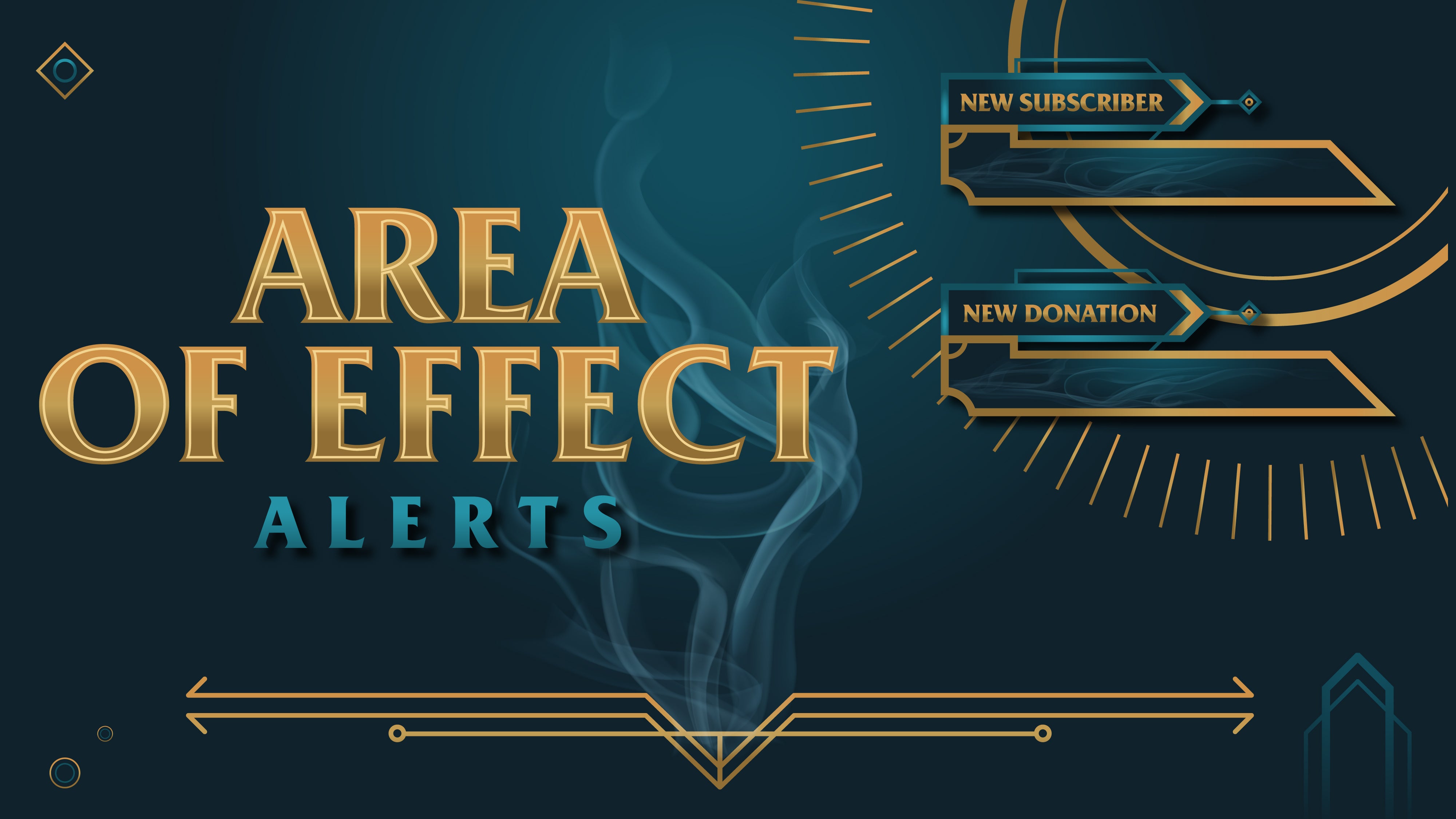 Animated stream alerts area of effect thumbnail stream designz