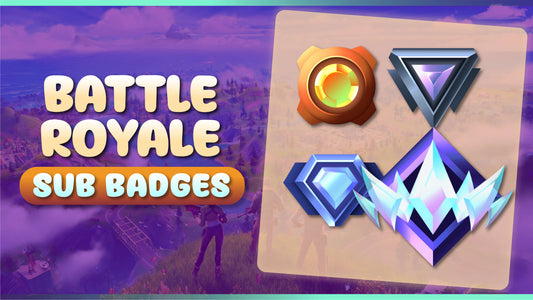 8 pack sub badges thumbnail battle royale stream designz