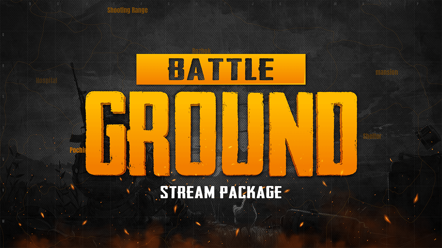 static stream overlay package thumbnail battleground stream designz