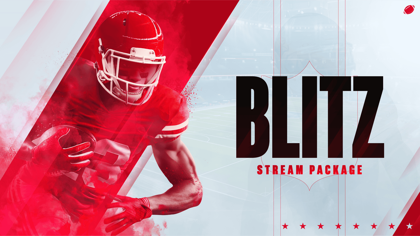 animated stream overlay package thumbnail blitz stream designz