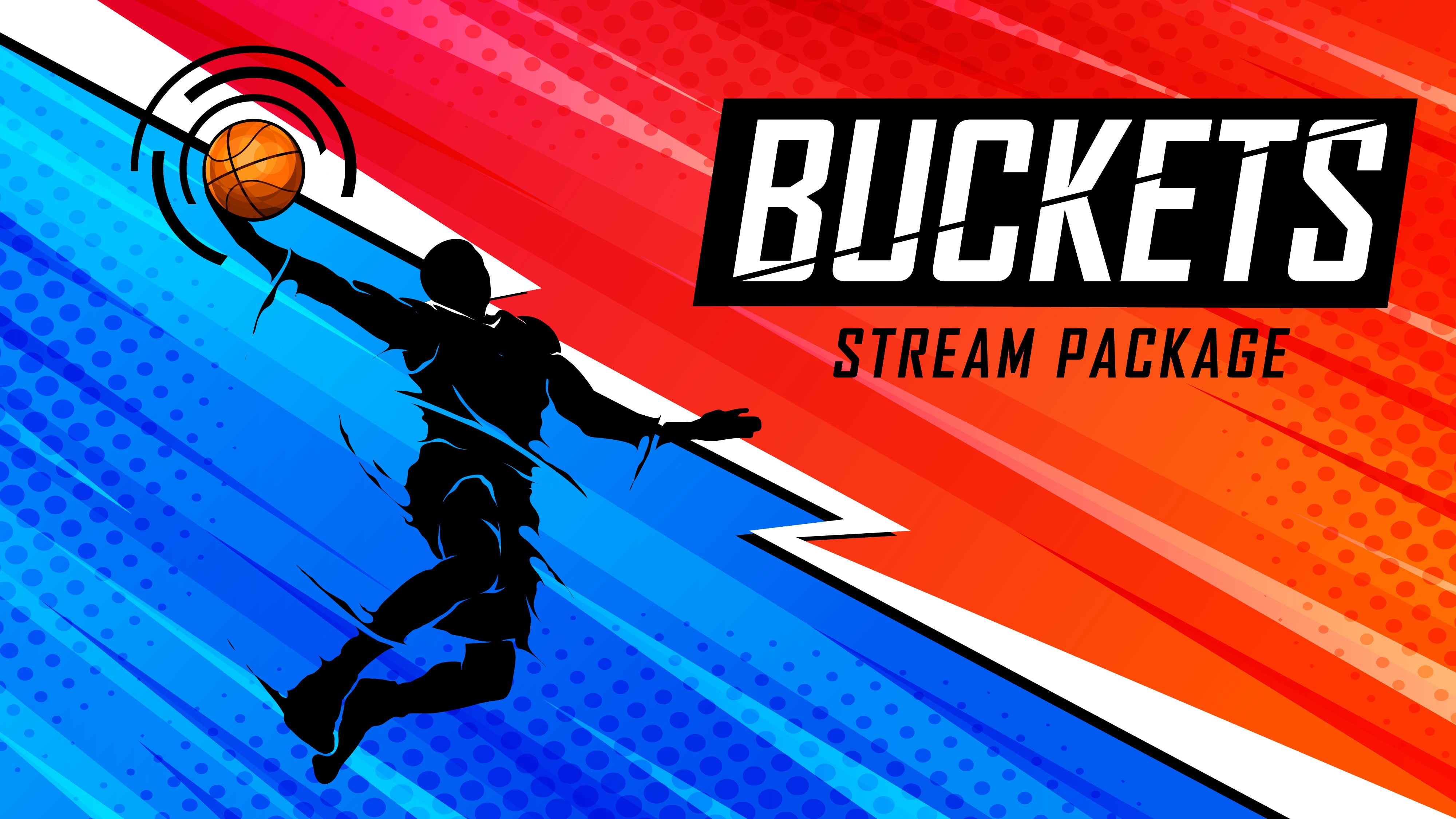 animated stream overlay package buckets thumbnail stream designz