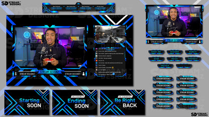 stream overlay package dark wave feature image stream designz