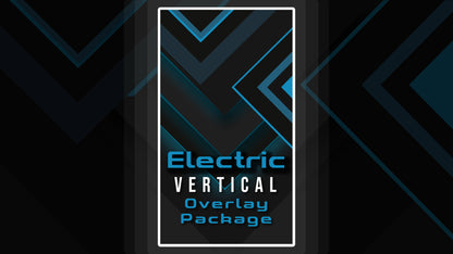 vertical stream overlay package thumbnail electric stream designz