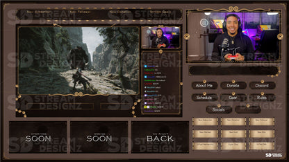 static stream overlay package feature image eternal stream designz