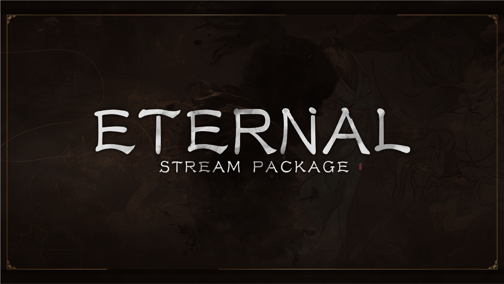 static stream overlay package thumbnail eternal stream designz