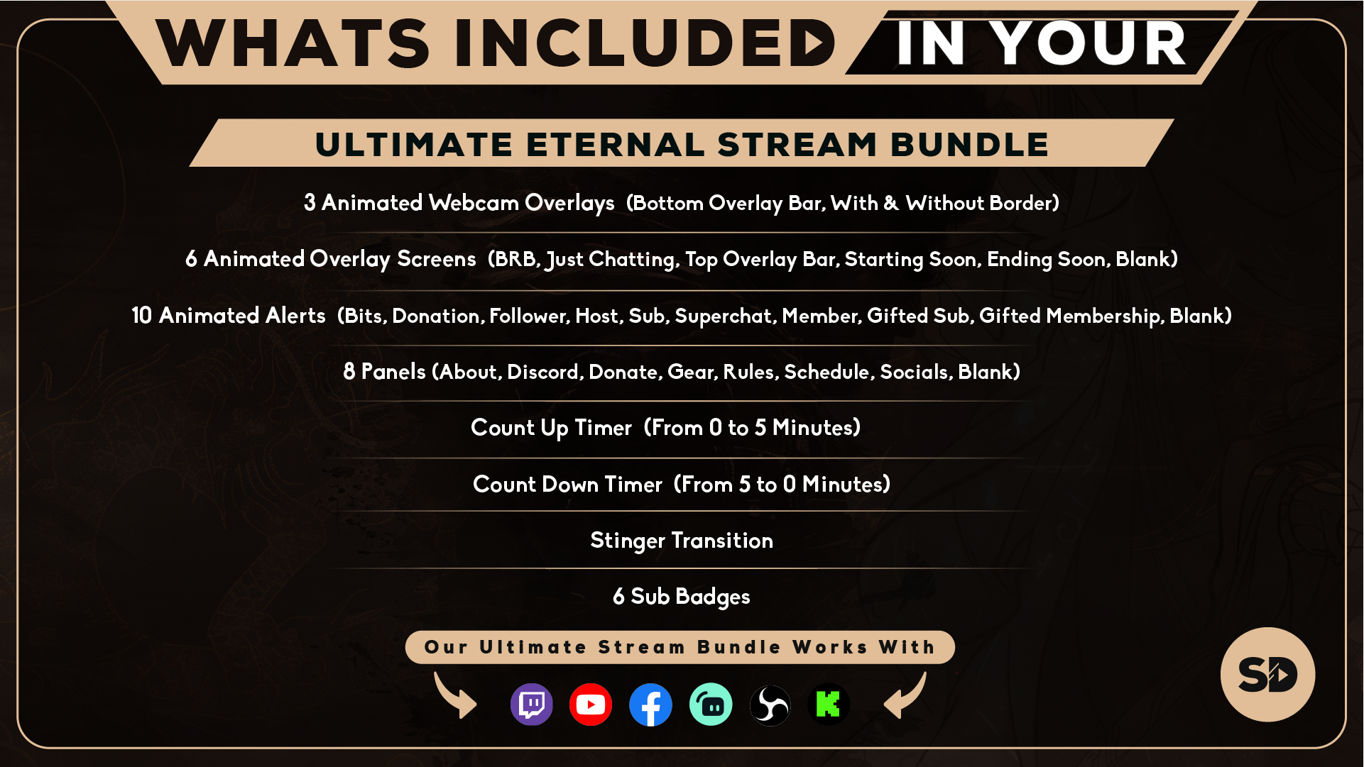 the ultimate stream package whats included in your package thumbnail eternal stream designz