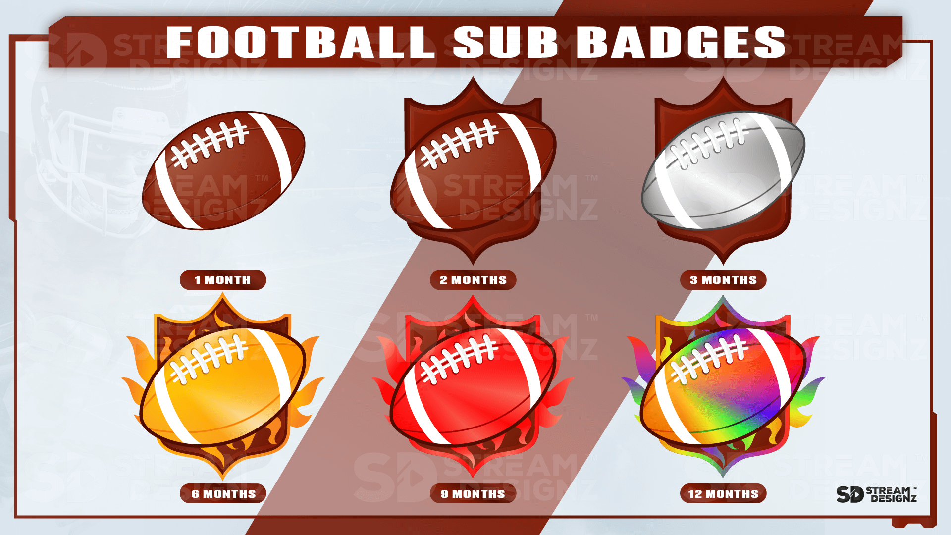 the ultimate stream package 6 pack sub badges preview image blitz stream designz