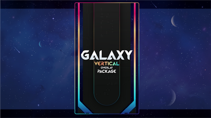 vertical stream overlay package thumbnail galaxy stream designz