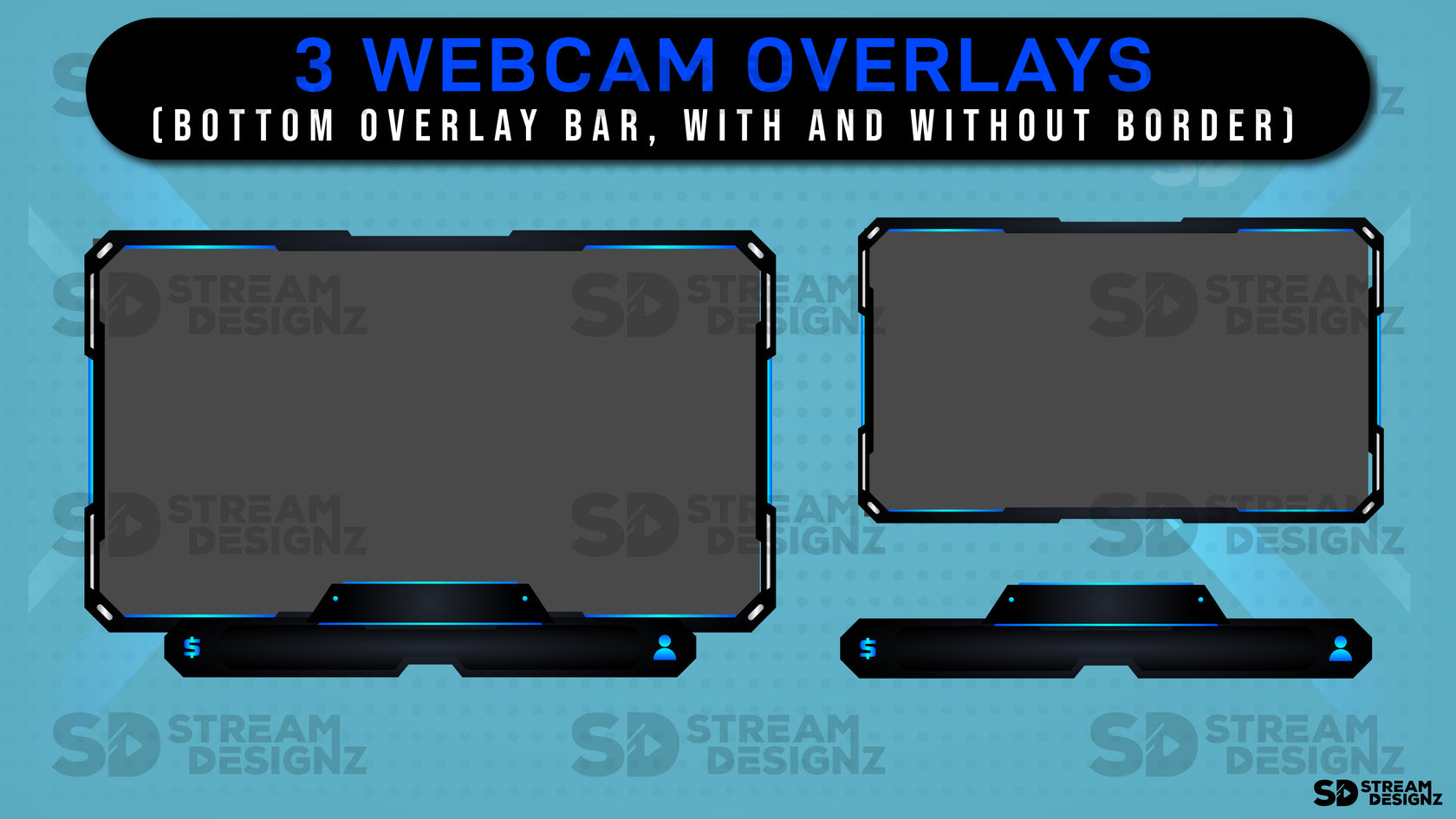 Animated Stream Overlay Package - Horizon | Stream Designz