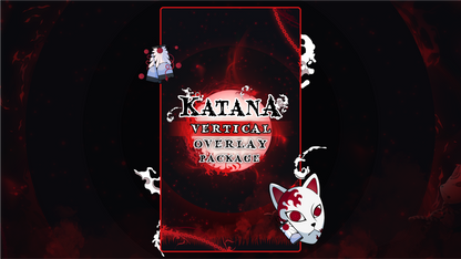 vertical stream overlay package thumbnail katana stream designz