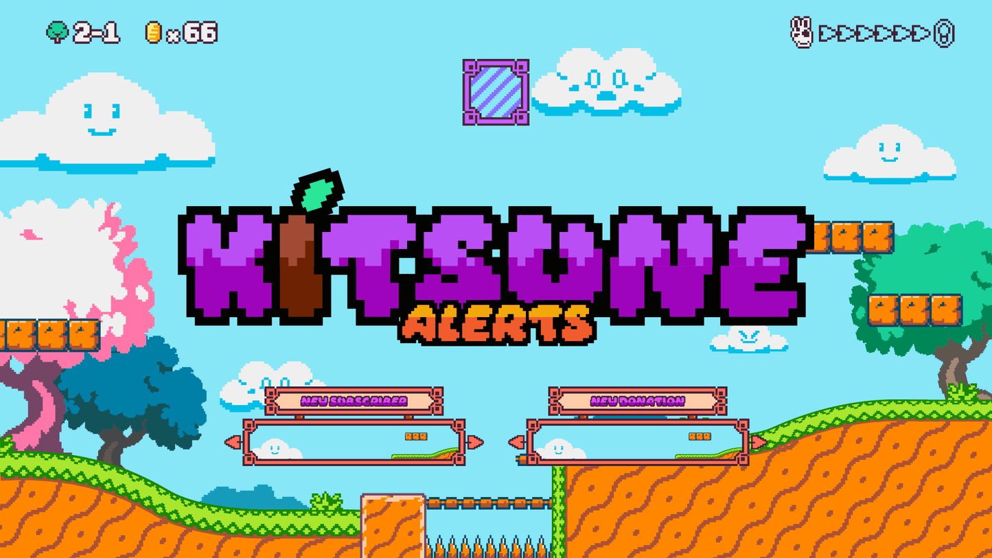 Animated stream alerts thumbnail kitsune stream designz