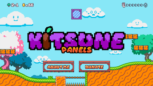 Twitch panels thumbnail kitsune stream designz