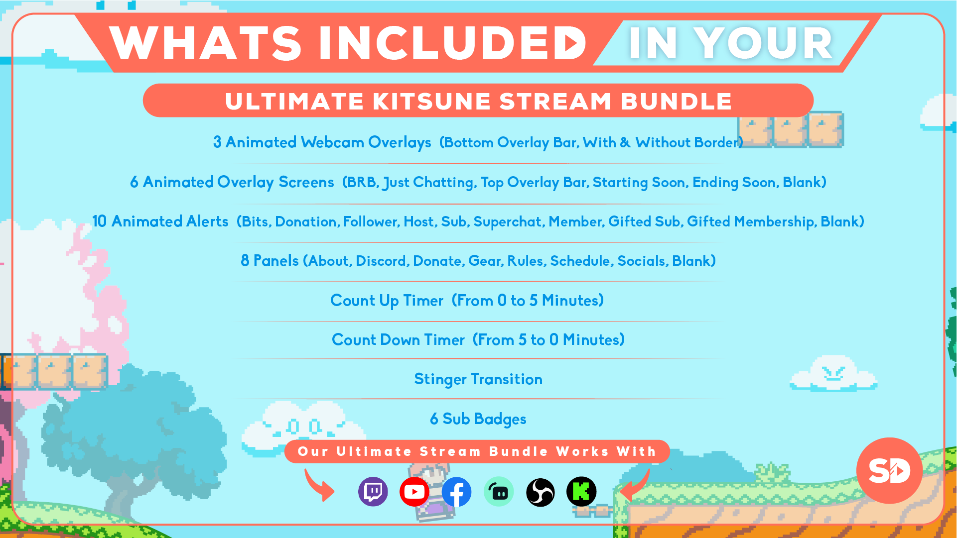 the ultimate stream package whats included in your package thumbnail kitsune stream designz