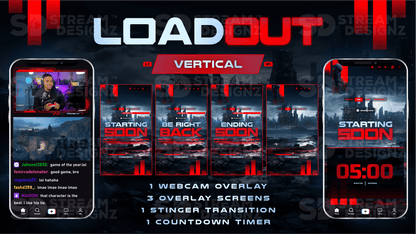 vertical stream overlay package feature image loadout stream designz