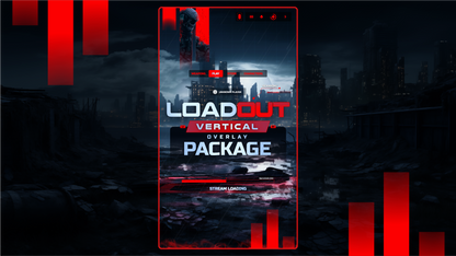 vertical stream overlay package thumbnail loadout stream designz