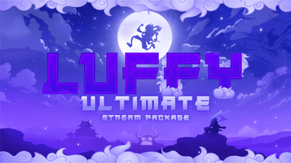 the ultimate stream package thumbnail luffy stream designz