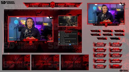 stream overlay package paranormal feature image stream designz