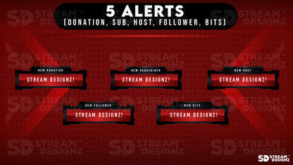 project zero animated stream alerts stream designz