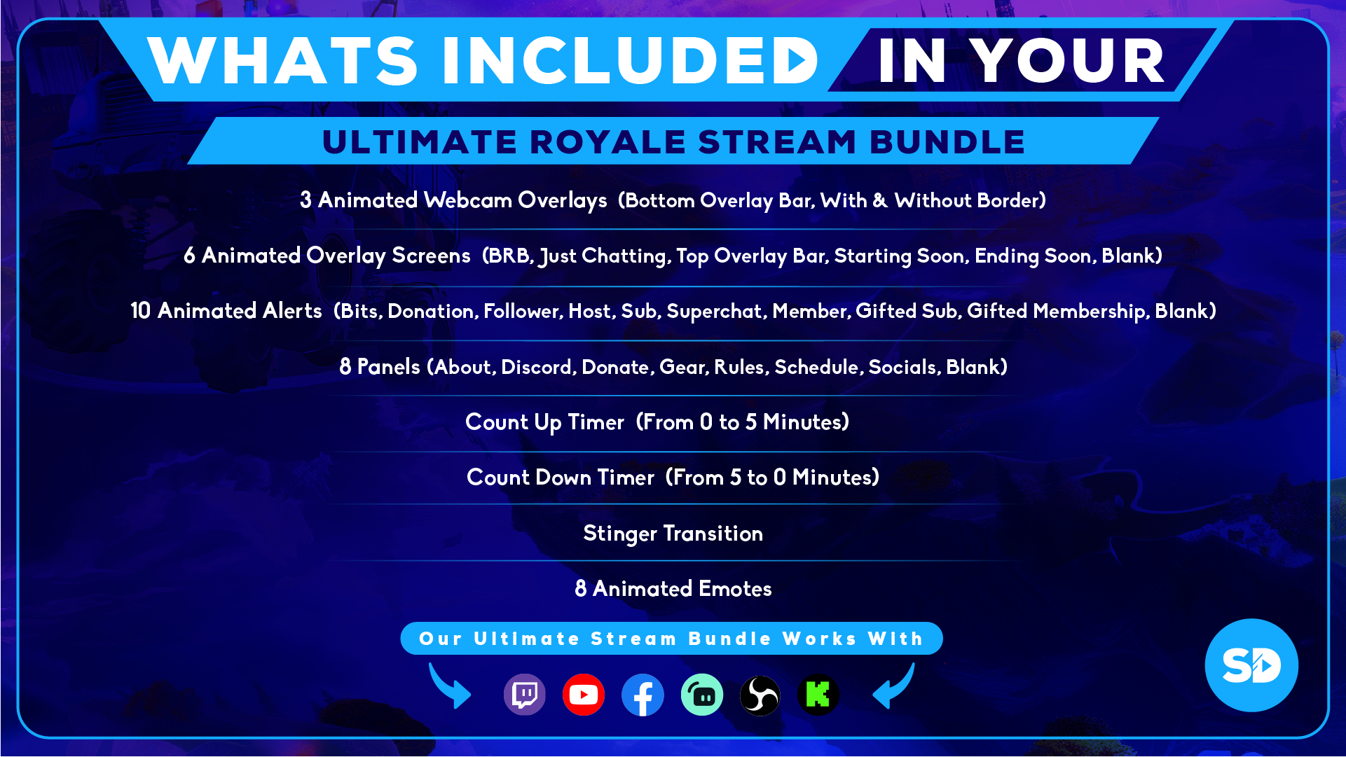 Ultimate stream bundle whats included in your bundle royale stream designz