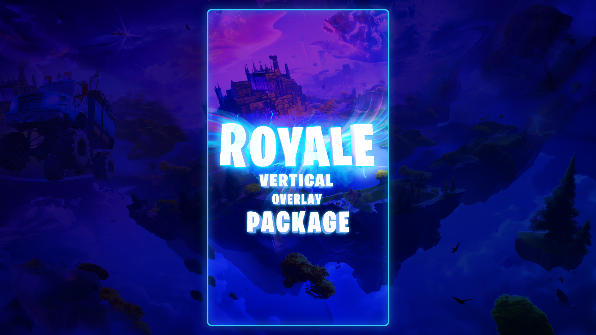 vertical stream overlay package thumbnail royale stream designz