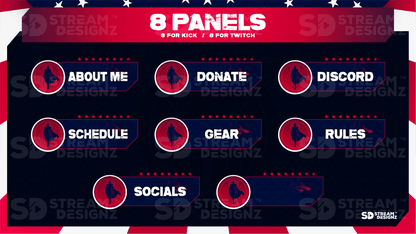 the ultimate stream package 8 panels skylander stream designz