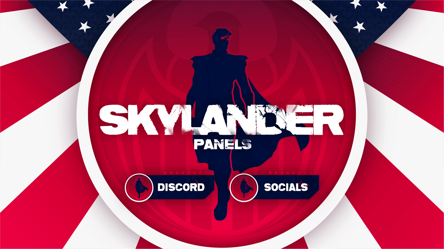 Twitch panels thumbnail skylander stream designz