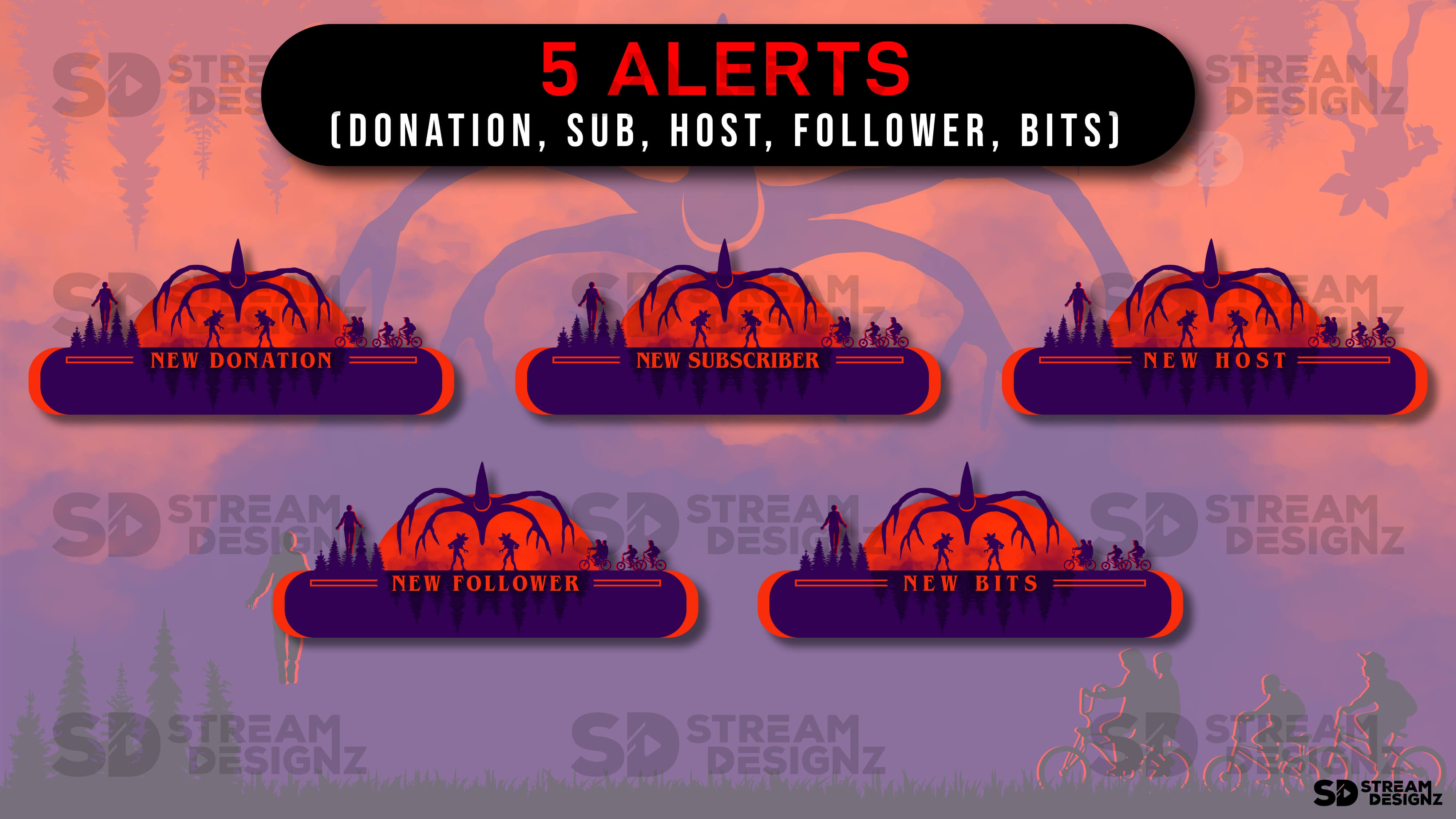 animated stream alerts strange 5 alerts preview image stream designz