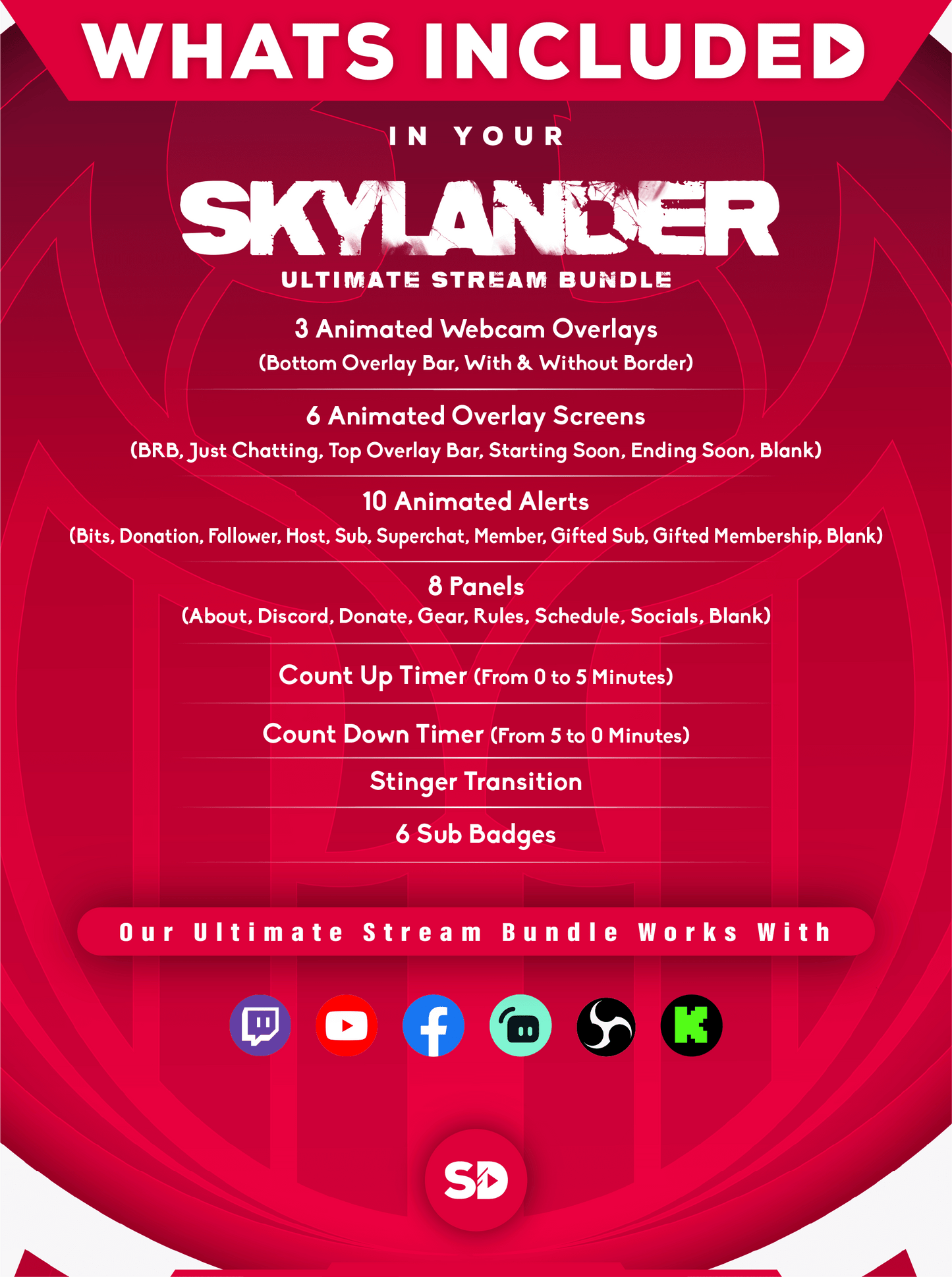 the ultimate stream package whats included in your package thumbnail skylander stream designz