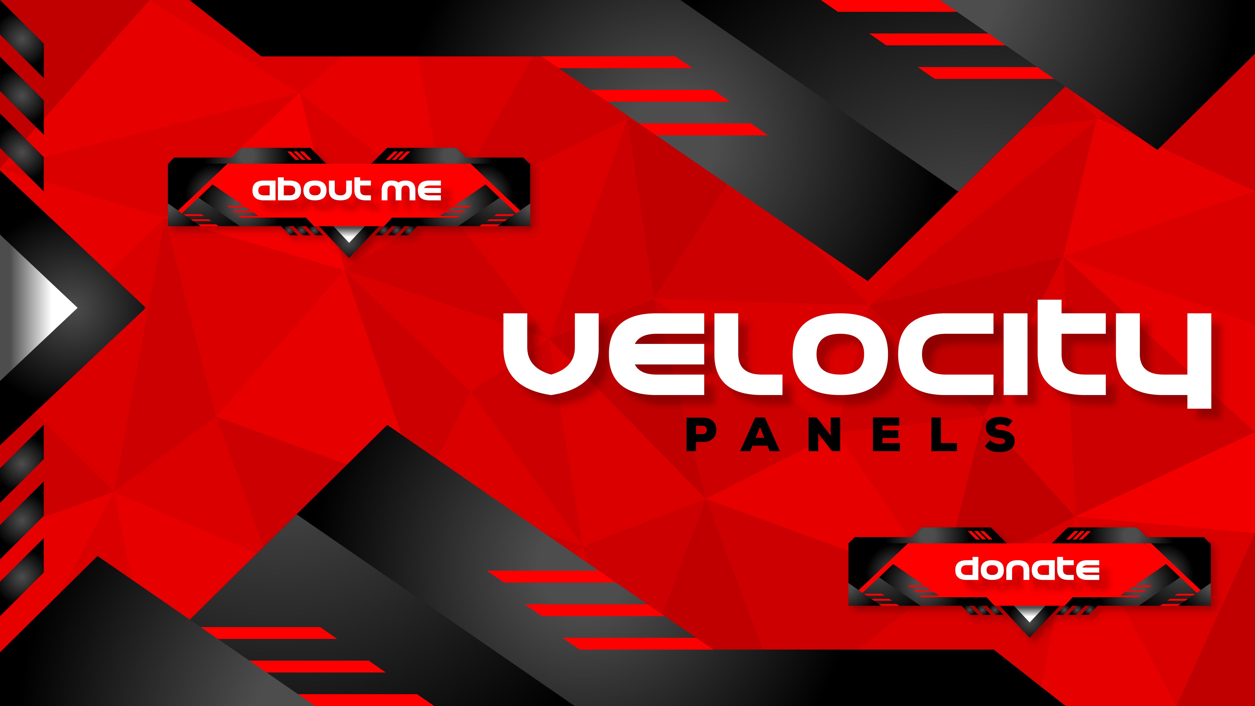 twitch panels velocity thumbnail stream designz