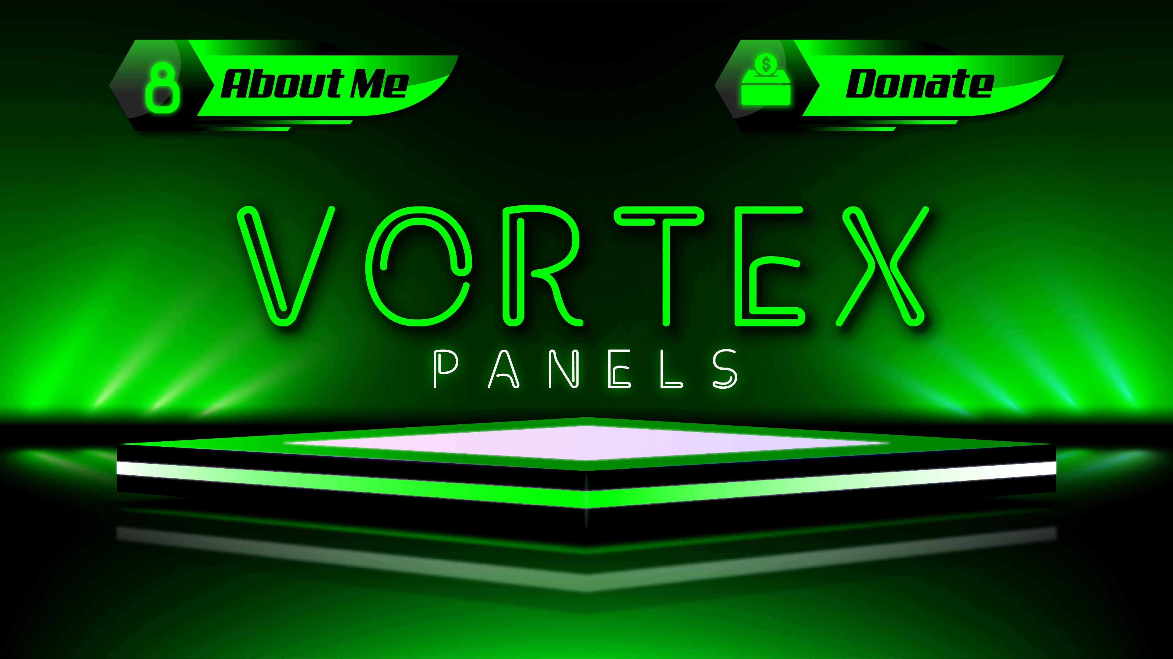 twitch panels vortex thumbnail stream designz