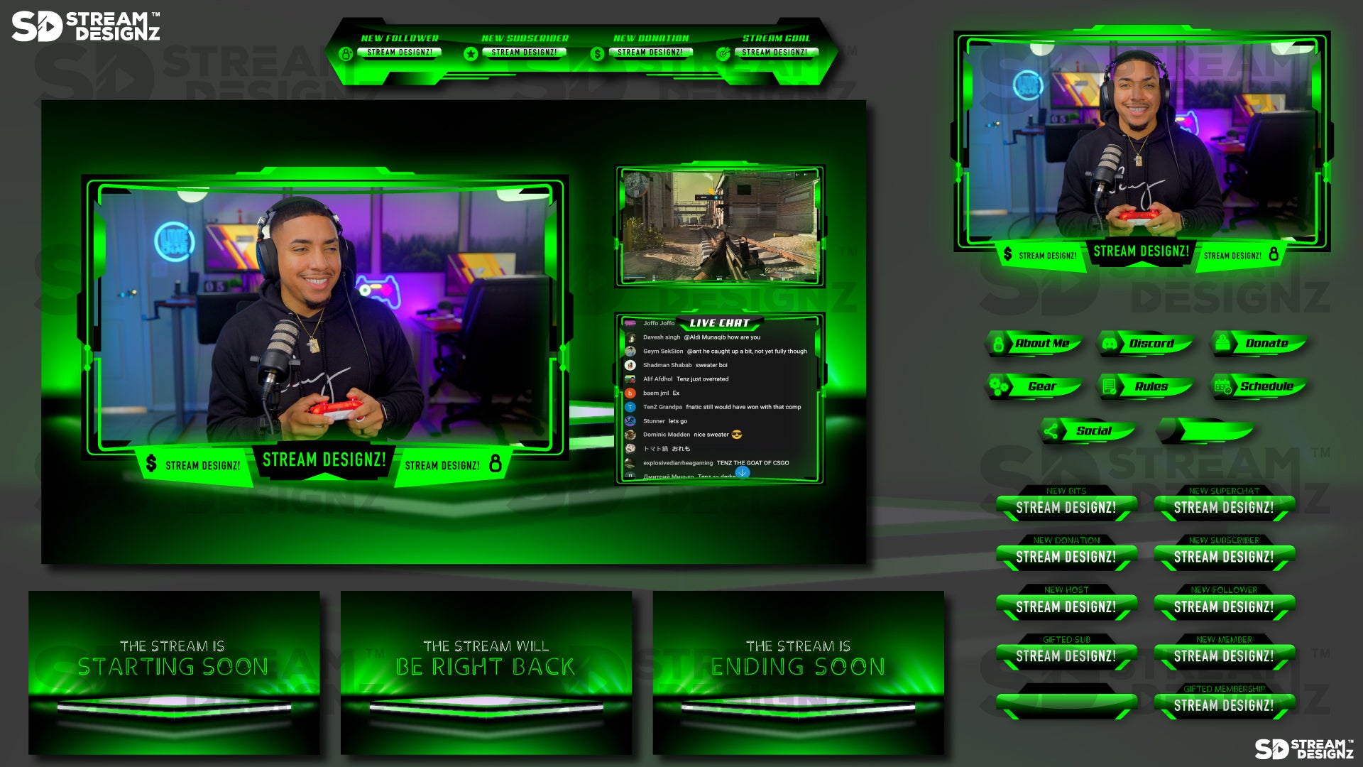 stream overlay package vortex feature image stream designz