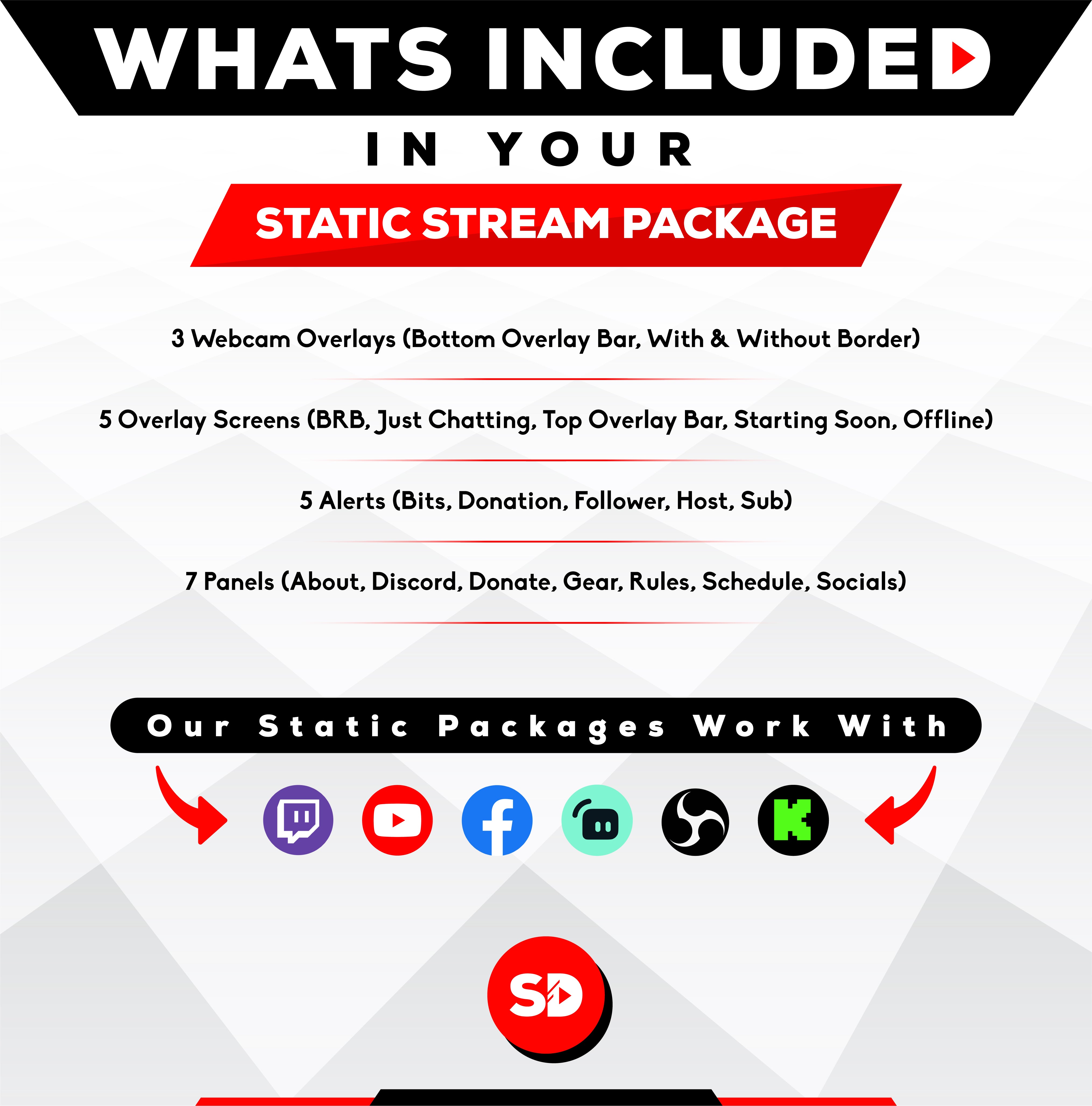 Stream Overlay Package - "Happy New Year" - Stream Designz