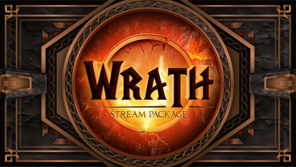 stream overlay package thumbnail wrath stream designz