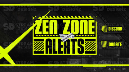 Animated stream alerts thumbnail zen zone stream designz