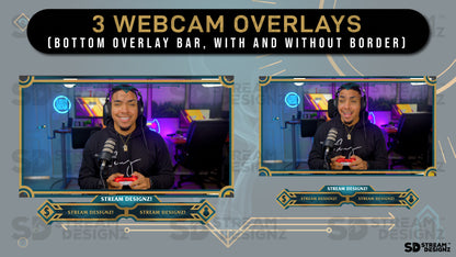 stream overlay package area of effect webcam overlays stream designz