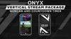 vertical stream overlay package webcam and countdown timer onyx stream designz