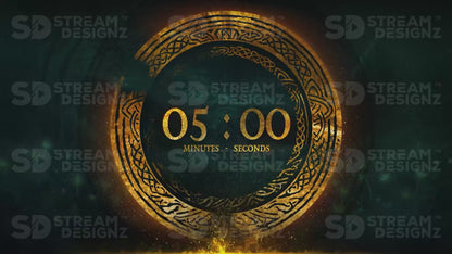 5 minute countdown timer preview video eldenlord stream designz