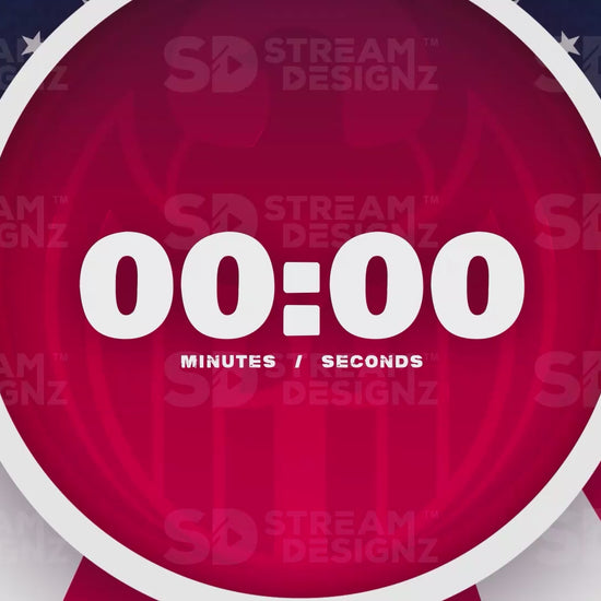 the ultimate stream package 5 minute count up timer preview video skylander stream designz