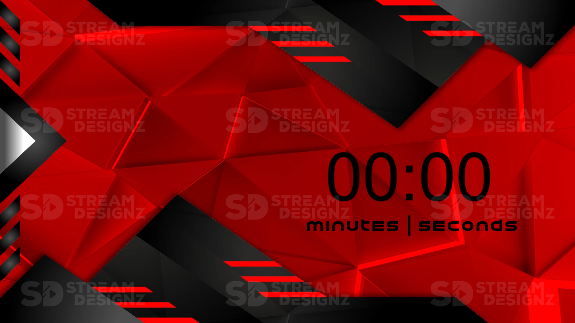 5 minute count up timer velocity preview video stream designz