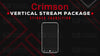 vertical stream overlay package stinger transition crimson stream designz