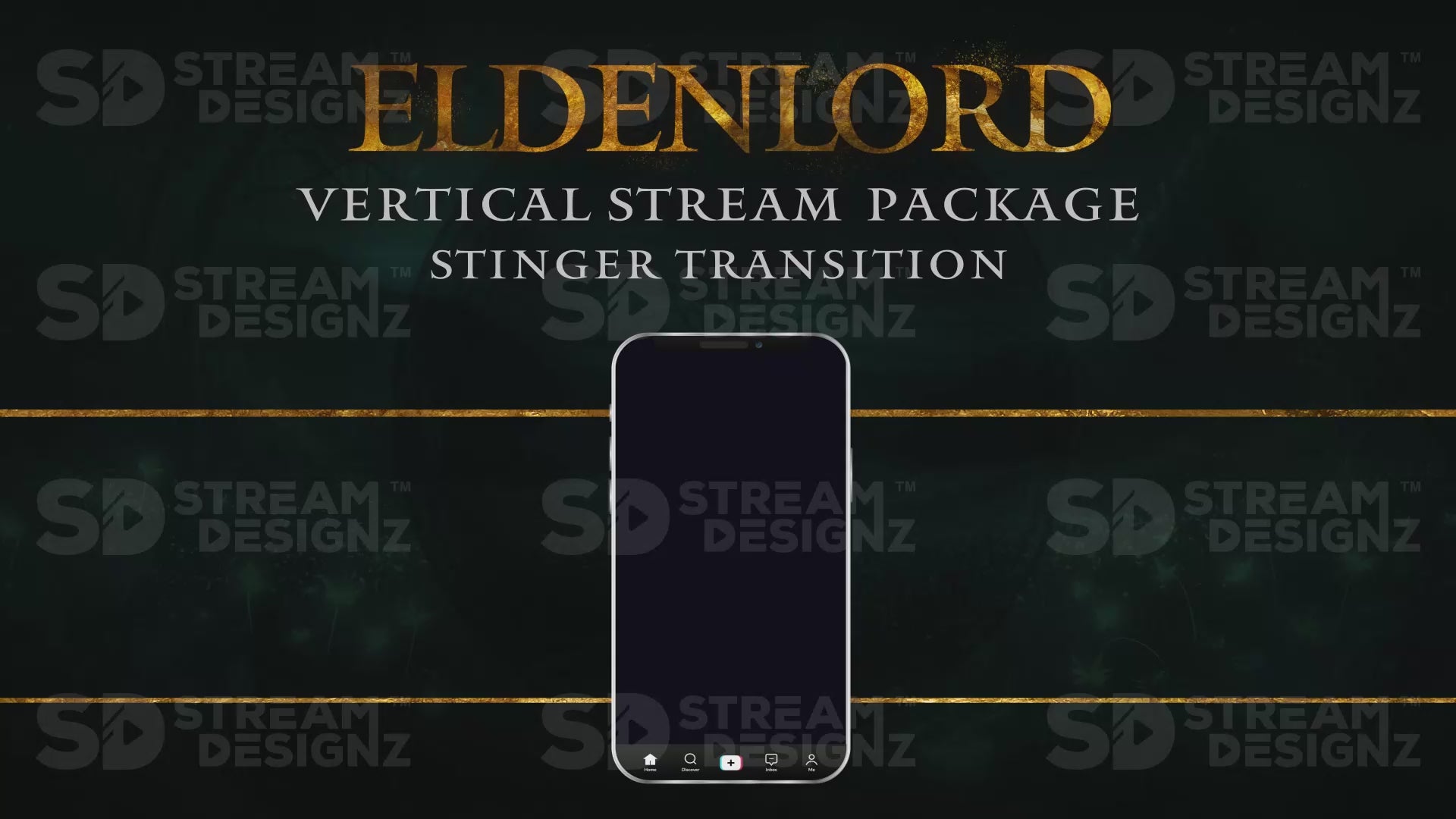 vertical stream overlay package stinger transition eldenlord stream designz