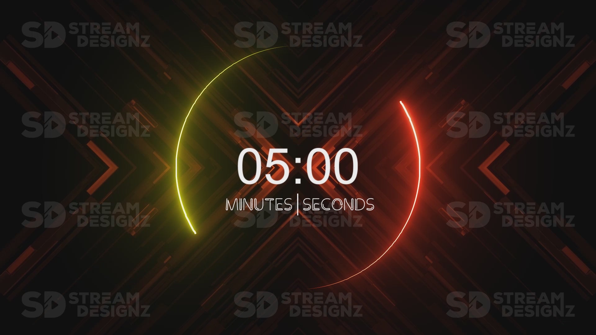 5 minute countdown timer blaze preview video stream designz