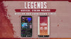 vertical stream overlay package webcam and countdown timer legends stream designz