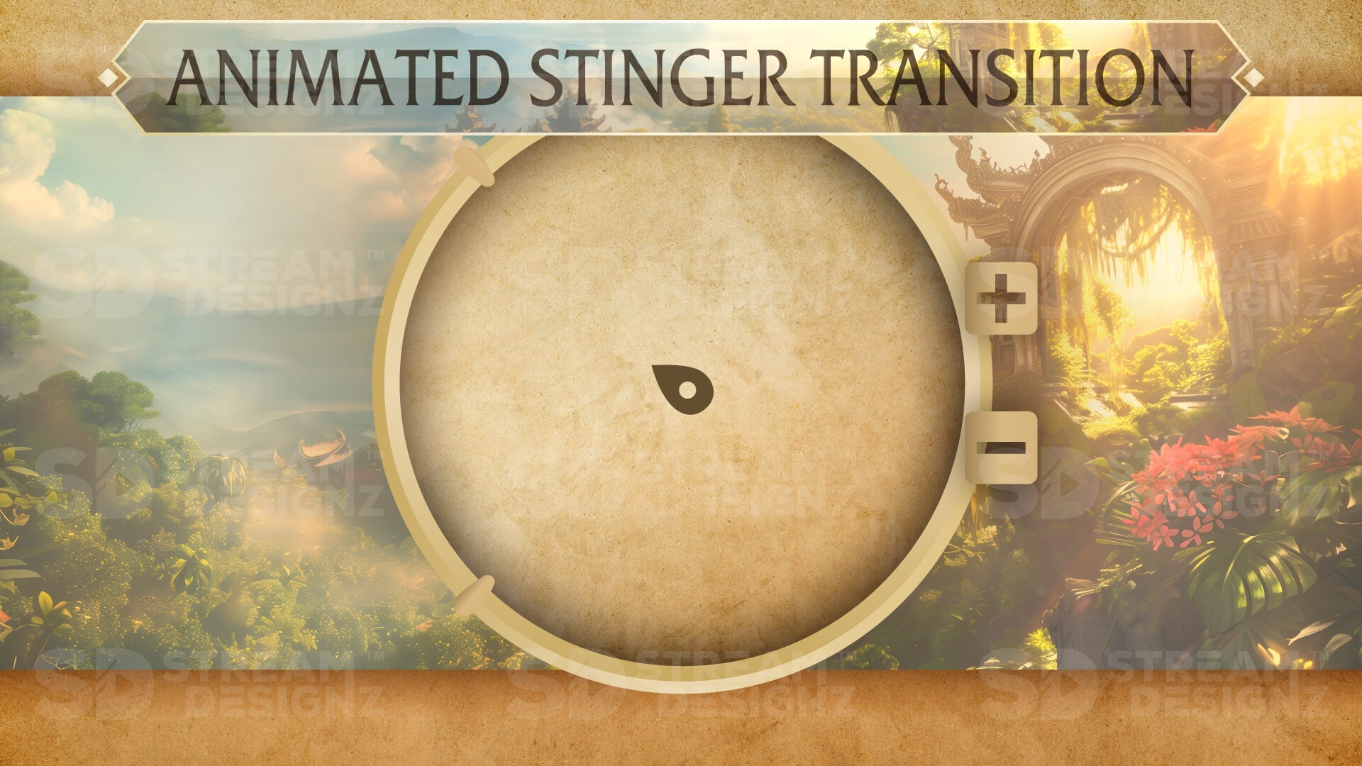 animated stinger transition preview video odyssey stream designz