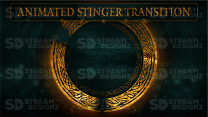 the ultimate stream package animated stinger transition preview video eldenlord stream designz