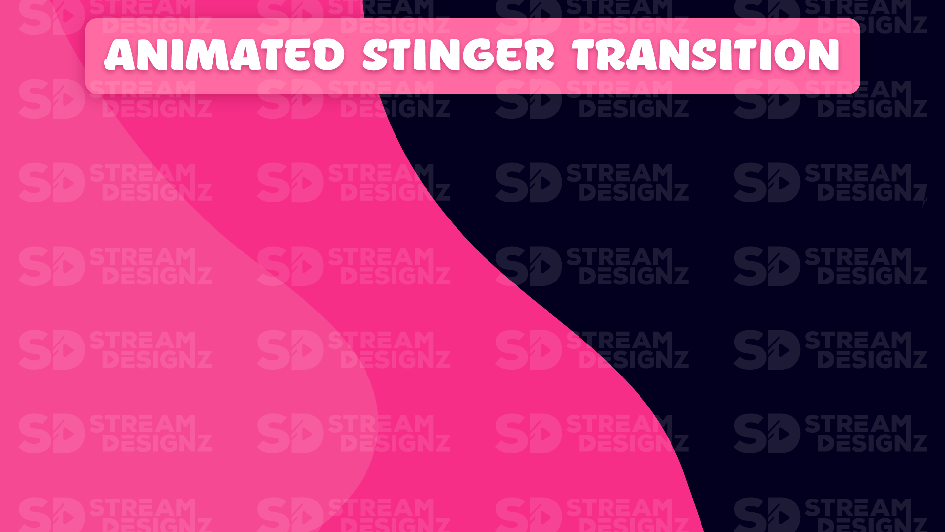 Stinger transition sakura chill preview video stream designz