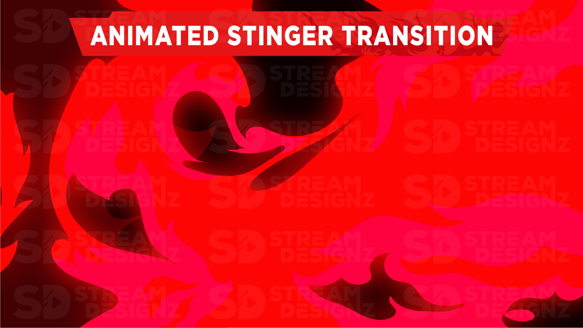 Stinger transition preview video katana stream designz